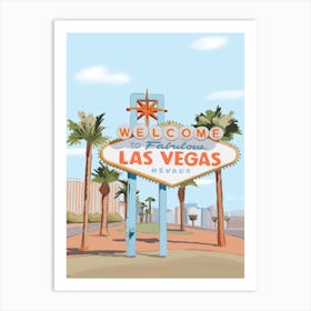 Las Vegas Art Print