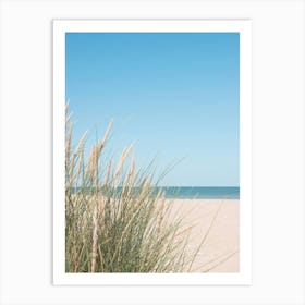 Summer beach - coastal photography in Italy - nature and travel photography with wanderlust by Christa Stroo Photography Art Print