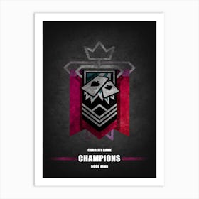 Ace Rainbow Six 1 Art Print