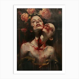 'Dead Woman' Art Print