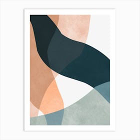 Harmonious boho art 6 Art Print