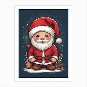 Santa Claus 5 Art Print