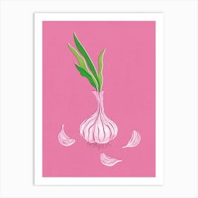 Garlic Art Print