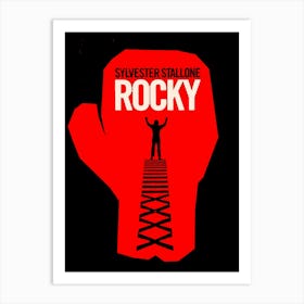 Rocky 2 movie Art Print