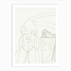 Man And A Woman Art Print