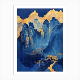 Chinese Mountains 23 Art Print