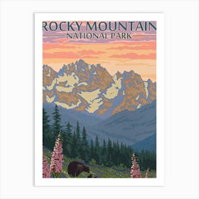 Rocky Mountain National Park 2 Art Print