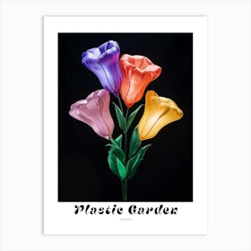 Bright Inflatable Flowers Poster Lisianthus 2 Art Print