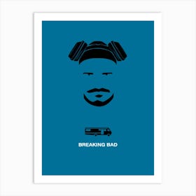 Breaking Bad Minimalist Film Funny Art Print