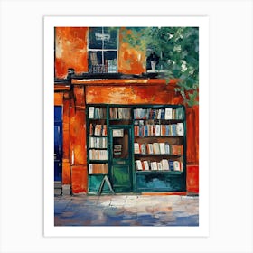 Dublin Book Nook Bookshop 2 Art Print