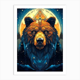 Grizzly Bear Art Print