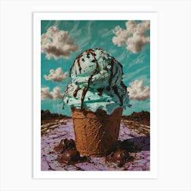 Ice Cream Cone 65 Art Print