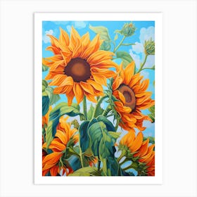 Sunflowers 92 Art Print