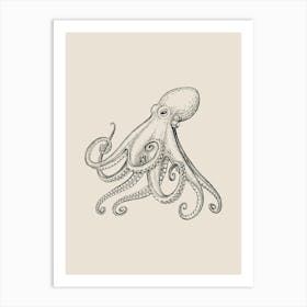 Octopus Art Print