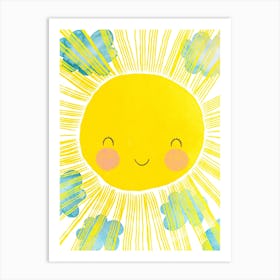 Matahari Art Print