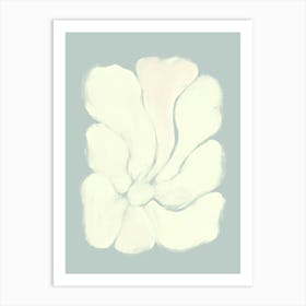 White Flower 2 Art Print