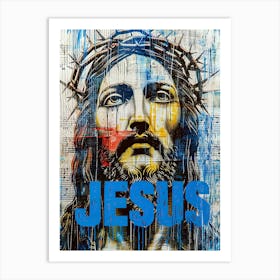 The Risen King | Jesus Poster Art Print