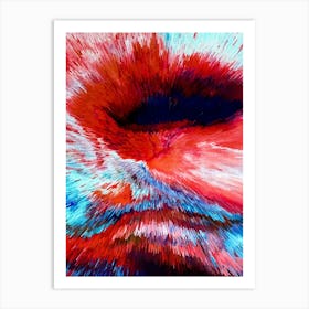 Acrylic Extruded Painting 420 Art Print