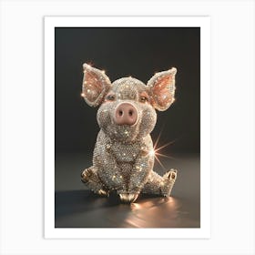 Pig In A Hat Art Print