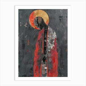 African King Art Print