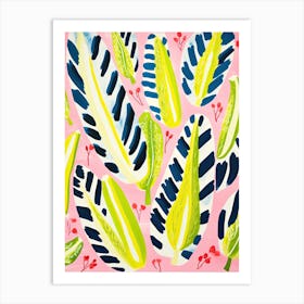 Endive Summer Illustration 5 Art Print