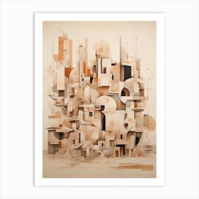 Abstract City 1 Art Print