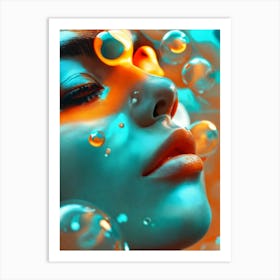 Bubbles Art Print