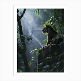 Tiger In The Jungle Art Print