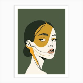 Portrait Of A Woman 266 Art Print