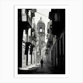 Catania Italy Black And White Analogue Photography 1 Art Print