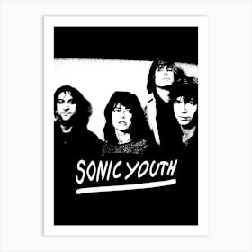 Sonic Youth 2 Art Print