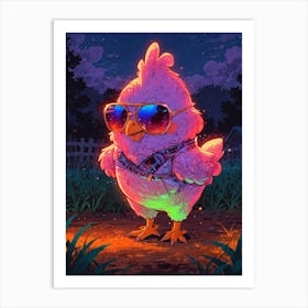 I Wanna Be A Chicken Art Print