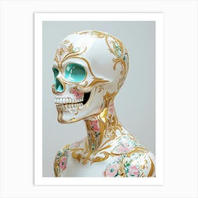 Mannequin skulls Art Print