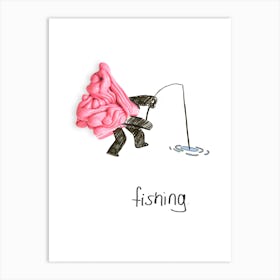 Fishing Art Print