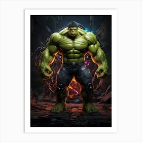 Incredible Hulk 7 Art Print