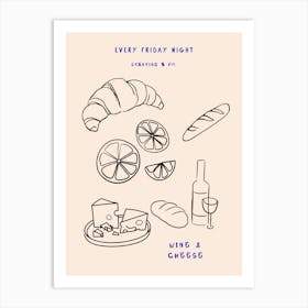 Every Friday Night Art Print