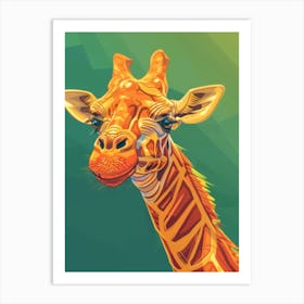 Giraffe 211 Art Print