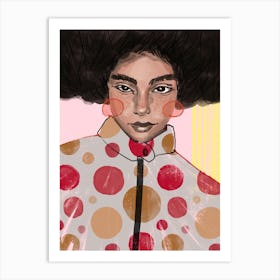 Polka Dot Art Print