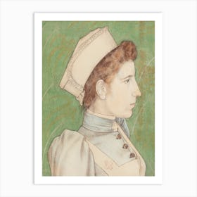 Portrait Of Nurse Nelly, Jan Toorop Art Print