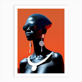 Sartorial Stars: Afrofuturist Expressions Art Print