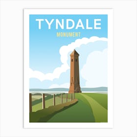 Tyndale Monument Cotswold Way Art Print