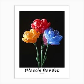 Bright Inflatable Flowers Poster Carnations 7 Art Print