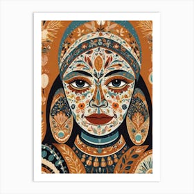 Indian Woman Art Print