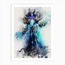 Kel Thuzad World Of Warcraft Art Print