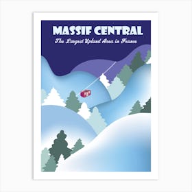 Massif Central, France Art Print