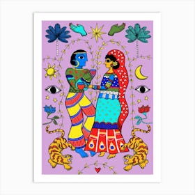 India Art Print