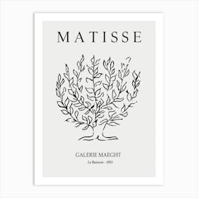 Matisse Minimal Cutout 16 Art Print