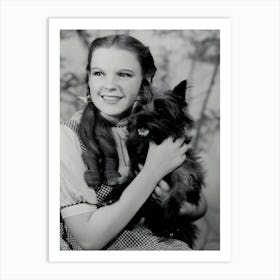 Judy Garland And Toto In The Wizard Of Oz Art Print