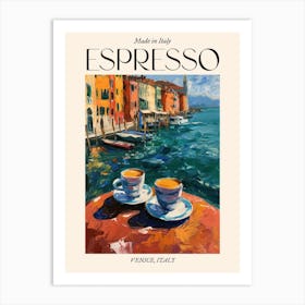 Venice Espresso Made In Italy 2 Poster Art Print