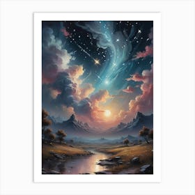 Starry Sky 2 Art Print